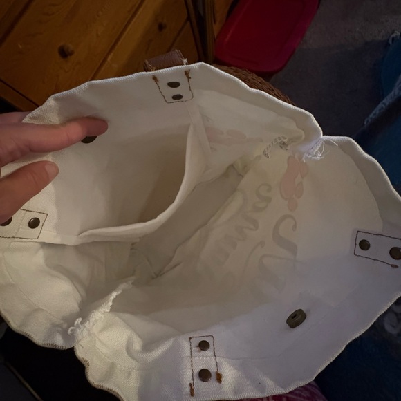 Simply Southern White Tote with Pink Accents - Picture 8 of 10